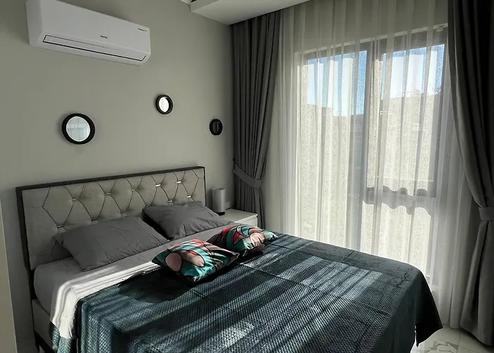 Flamingo - Stylish Near The Beach, In The Heart Of アパート アランヤ